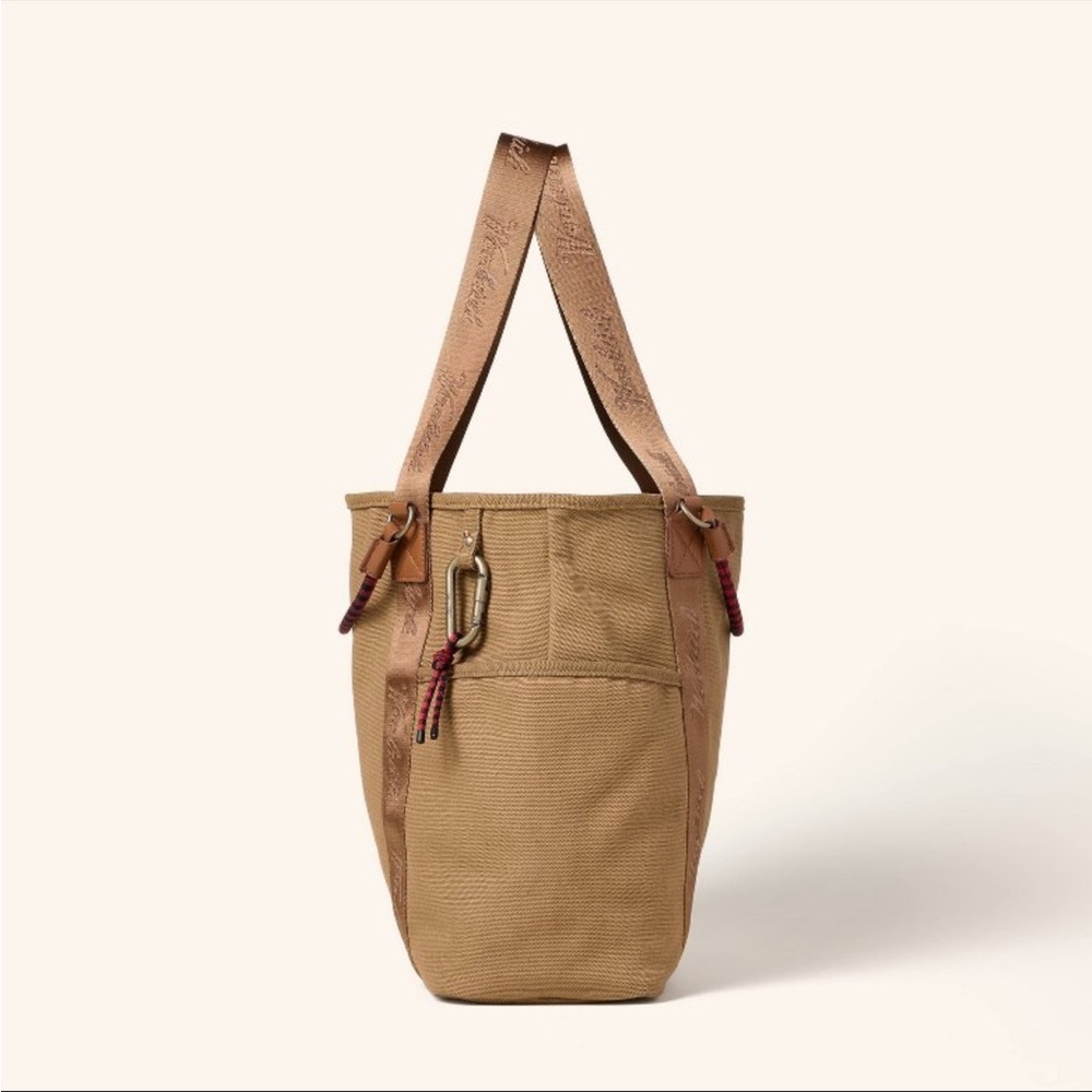 Woolrich x Target Collab Canvas Tote w/Carabiner, NWT - Picture 2 of 9